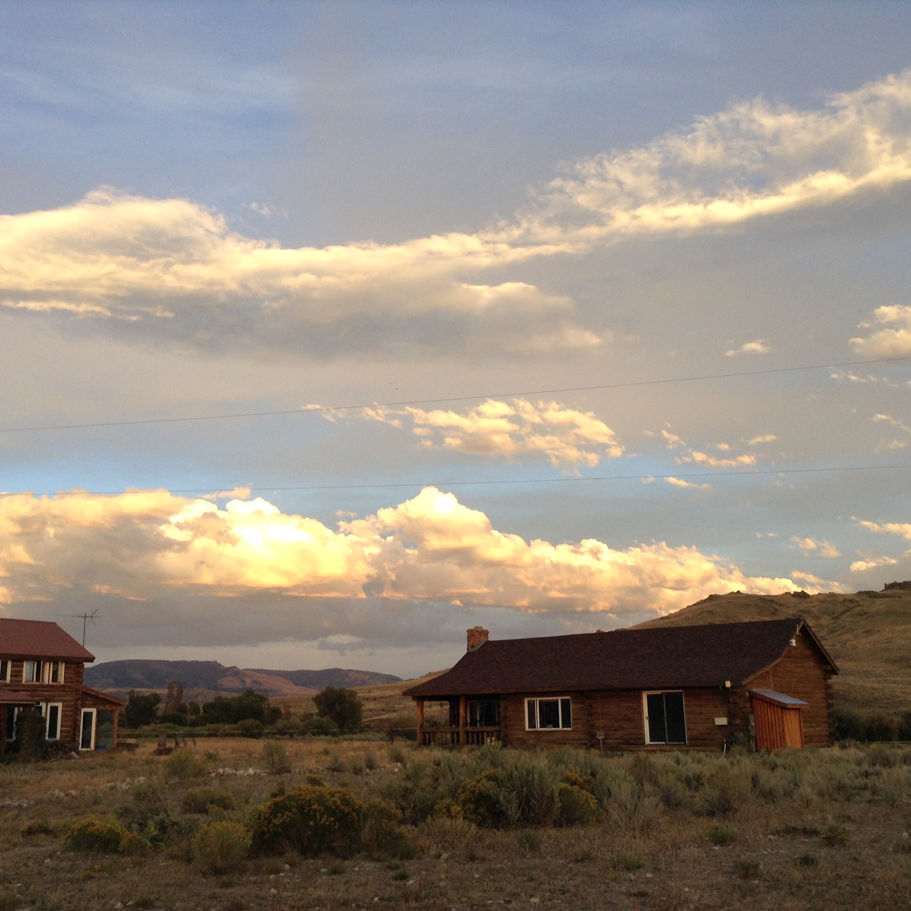 Three Peaks Ranch Sunset
